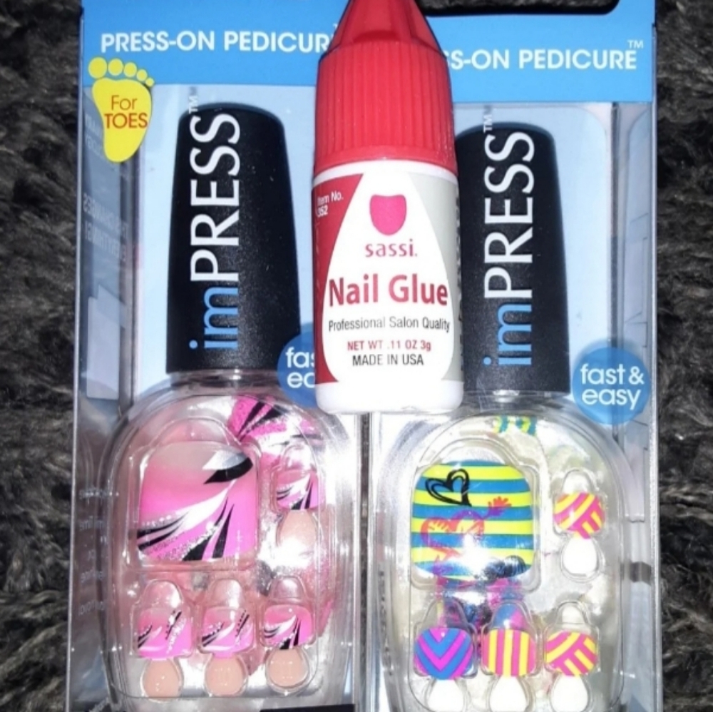 Press on Pedicures